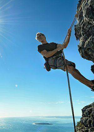 Abseiling